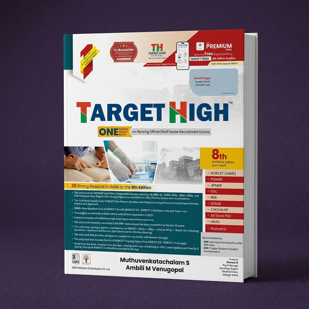 Target High: Staff Nurse & Nursing Officer Exam Guide